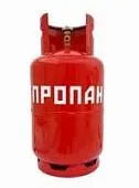 Баллон газовый металлический 12л. с вентилем