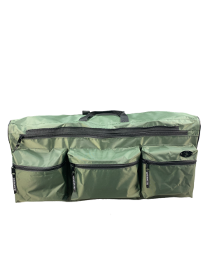 Накладка-сумка на лодочную лавку (банку) хаки 100 см